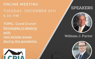 LCPIA Members Online Meeting – December