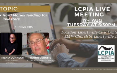 LCPIA Members Live Meeting – August 2021