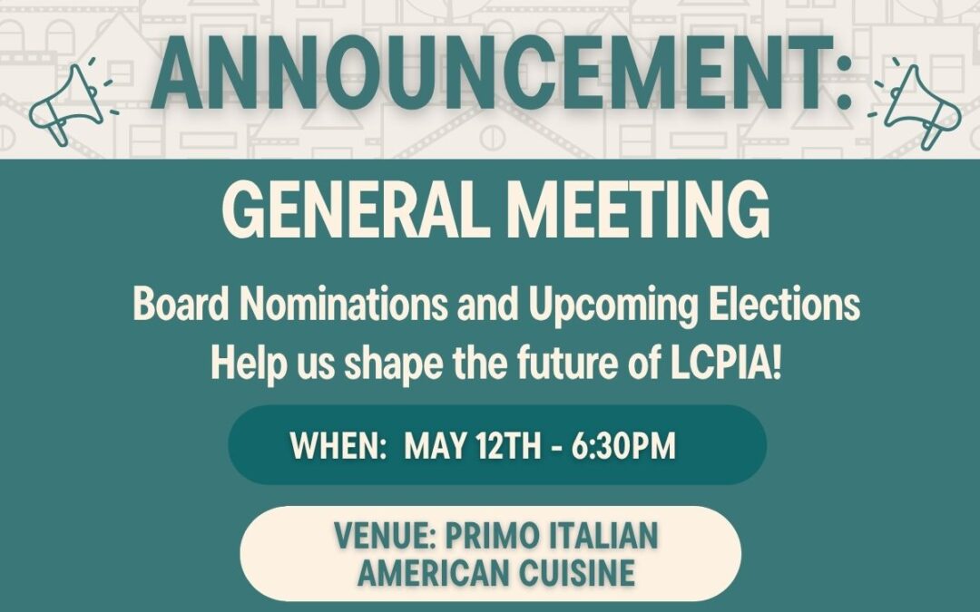 LCPIA Members Meeting – May 2026